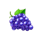 100 power hot grapes symbol icon