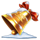 100 sevens santa christmas bell symbol icon
