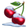 100 sevens santa snow cherries symbol icon