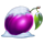 100 sevens santa snowy plum symbol icon