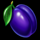 100 super fruits plum symbol icon
