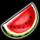 100 super hot 6 reels clover chance melon symbol icon