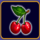100 super hot cherry symbol icon