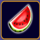 100 super hot watermelon symbol icon