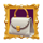 101 diamonds gold handbag symbol icon