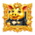 101 diamonds golden pig symbol icon