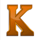 108 heroes k symbol icon