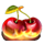 10 fire fruits cherry symbol icon