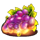 10 fire fruits grapes symbol icon