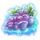 10 frozen fruits grape symbol icon