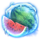 10 frozen fruits melon symbol icon
