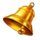 10 golden fruits bell symbol icon