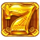 10 golden fruits golden yellow seven symbol icon