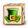 10 leprechaun roll clover chance dice hat symbol icon