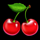 10 shining diamond cherry symbol icon
