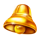10 shining diamond pick and win 5x3 bell symbol icon