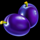 10 shining diamond plum symbol icon