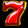 10 shining diamond seven symbol icon