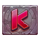 12 bolts of thunder k symbol icon