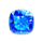12 volt diamonds blue gem symbol icon