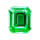 12 volt diamonds green gem symbol icon