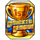 1st cricket league cricket league trophy symbol icon