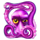 20 crazy octopus purple octopus symbol icon