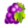20 diamond plus grapes symbol icon