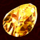 20 diamonds yellow stone symbol icon