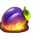 20 fire fruits plum symbol icon