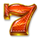20 golden fruits red 7 symbol icon