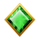 20 happy seven diamonds symbol icon