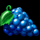 20 super fruits bell link grape symbol icon