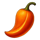 243 chili chili orange symbol icon