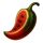 243 chili watermelon pepper symbol icon