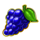 243 clover fruits grapes symbol icon