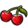 243 famous multifruits cherry symbol icon