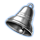 243 fire n diamonds bell symbol icon
