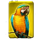 24k gold tiger parrot symbol icon