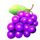 2 fast 2 fruity grapes symbol icon