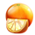 2 fast 2 fruity orange symbol icon