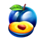 2 fast 2 fruity plum symbol icon