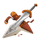300 shields sword symbol icon
