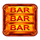 30 golden fruits bar symbol icon
