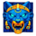 3 aztec totems wolf symbol icon