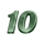 3 charge bison 10 symbol icon