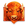 3 charge buffalo head 1 symbol icon