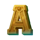 3 claws of aztec fire hold and win gold rune a symbol icon