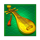 3 coin golden peacock pipa symbol icon