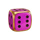 3 coin towers dice dice 6 symbol icon